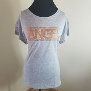 Victoria's Secret Angel Scoop back with Straps Tee